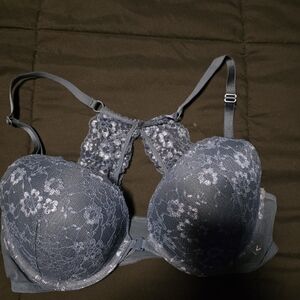 Victoria Secret Elegant Lace Women's Bra - Blue